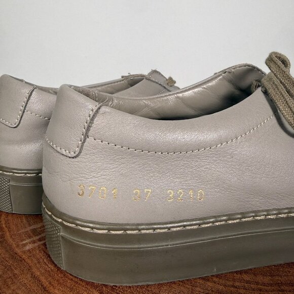 Common Projects Women Achilles Low Leather Shoes - Picture 8 of 8